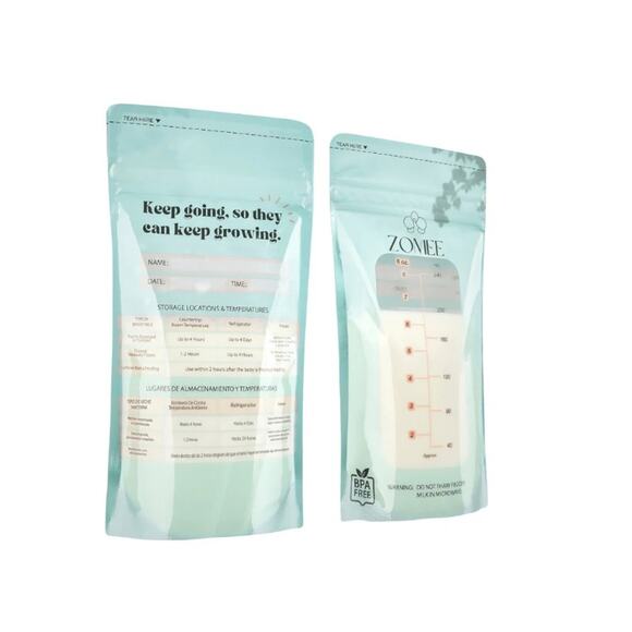 New Zomee Breast Milk Storage Bags 360 count - Picture 3 of 7